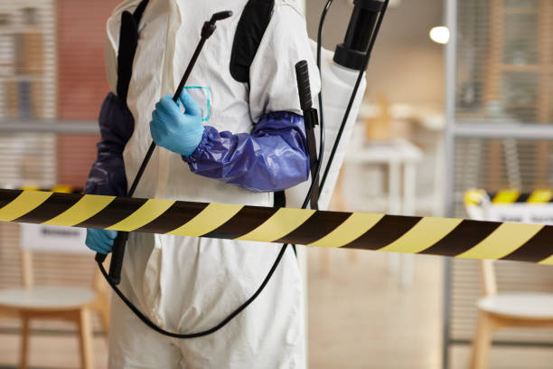 Professional Blood Cleanup technician working in Hamburg, AR